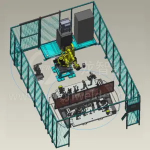 Single Robot Single Rotary Position Changer