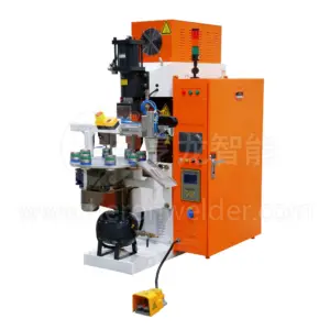 5000J Capacitor Discharge Projection Automatic Welder For Oil Filter With 8 Station