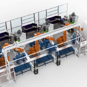 Welding Robotic Working Cell - L Series 1