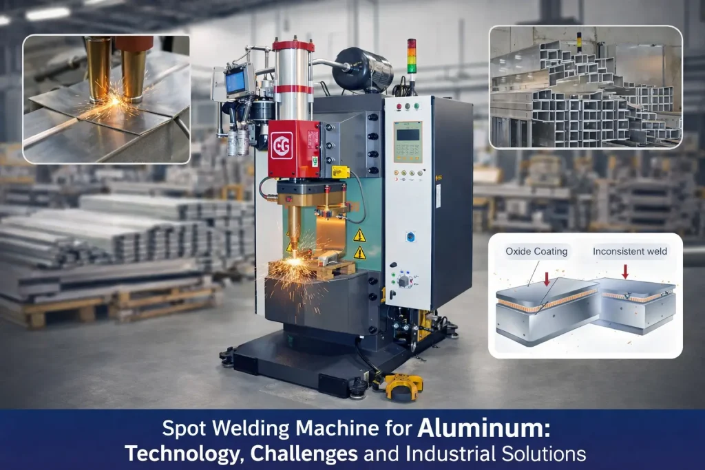 spot welding machine for aluminum