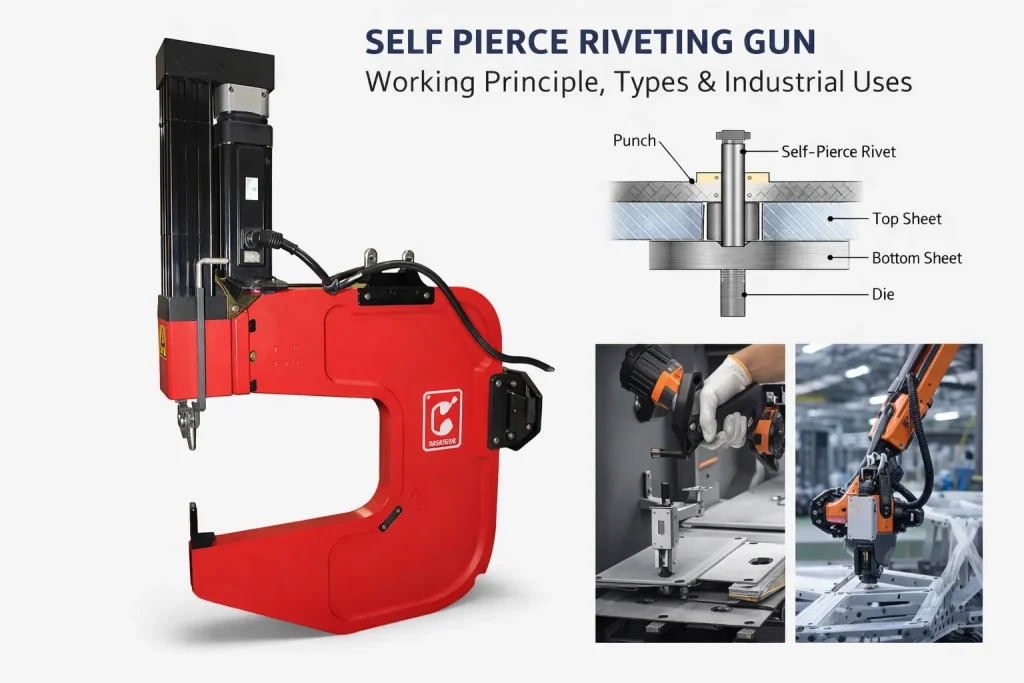 Self Pierce Riveting Gun
