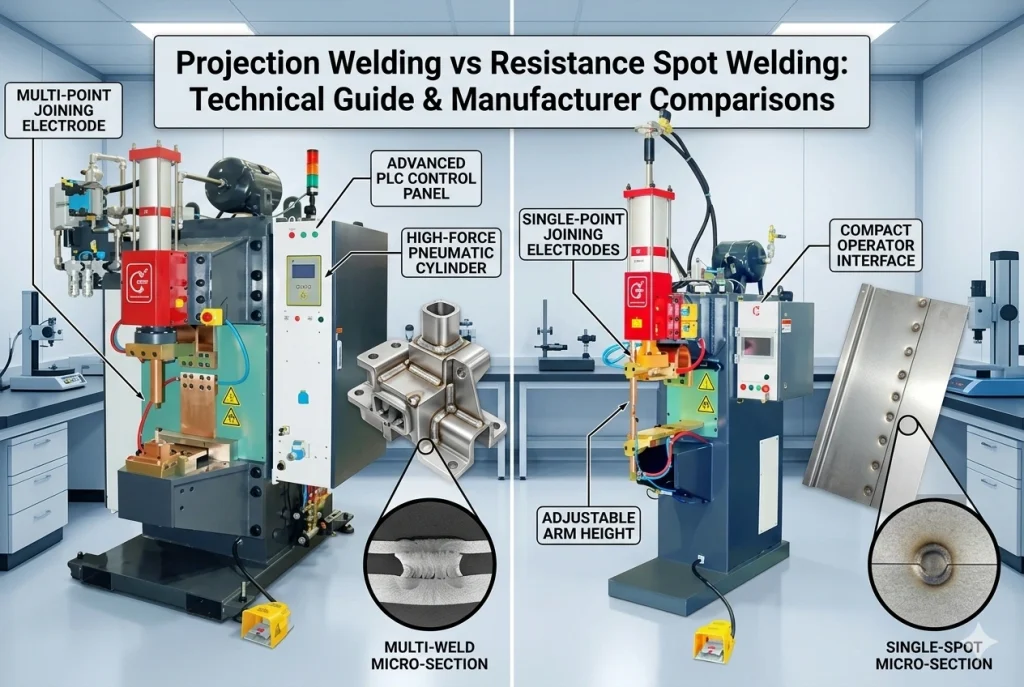 Projection Welding vs Resistance Spot Welding