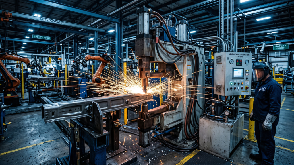 capacitor discharge stud welder