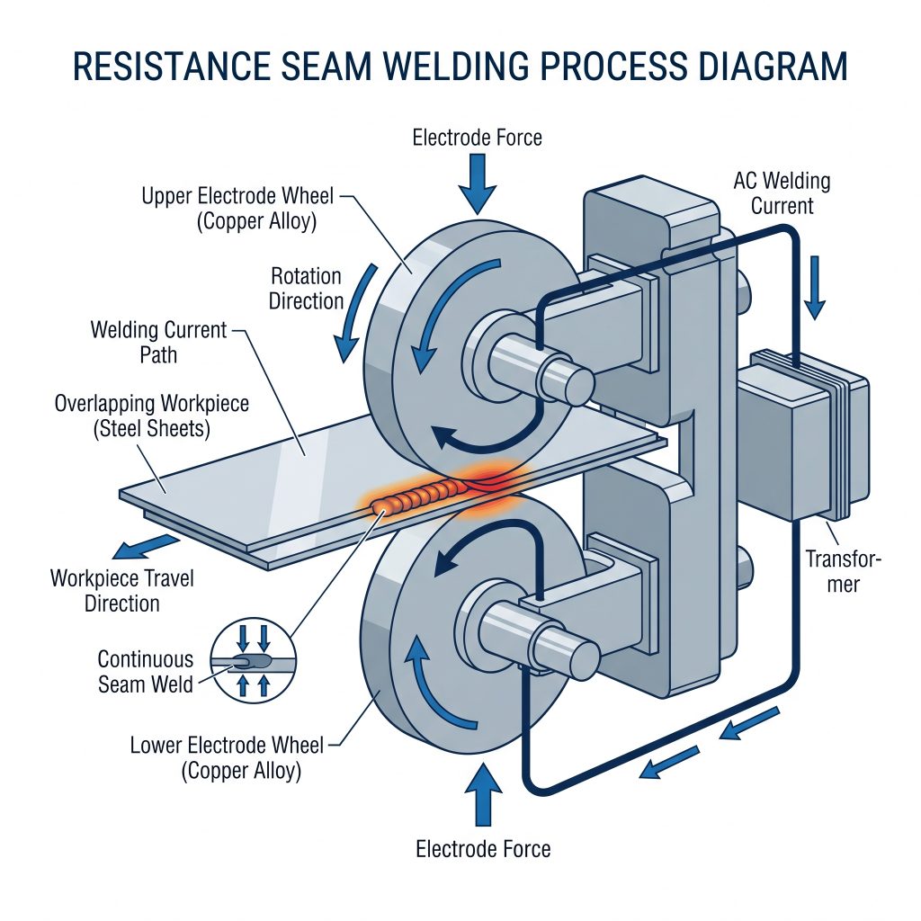 seam resistance welding