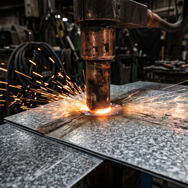 spot welding steel