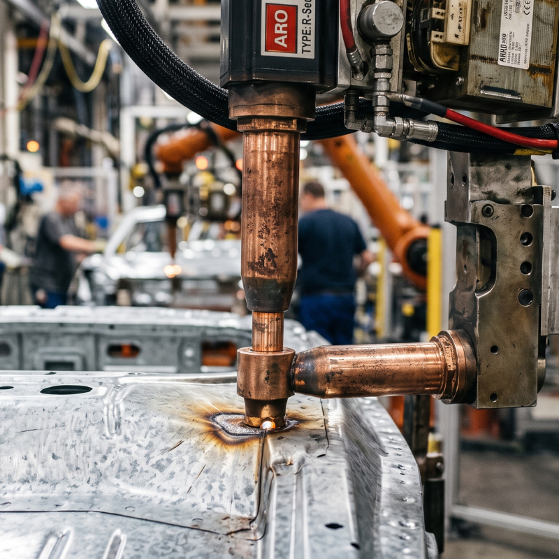 spot welding steel
