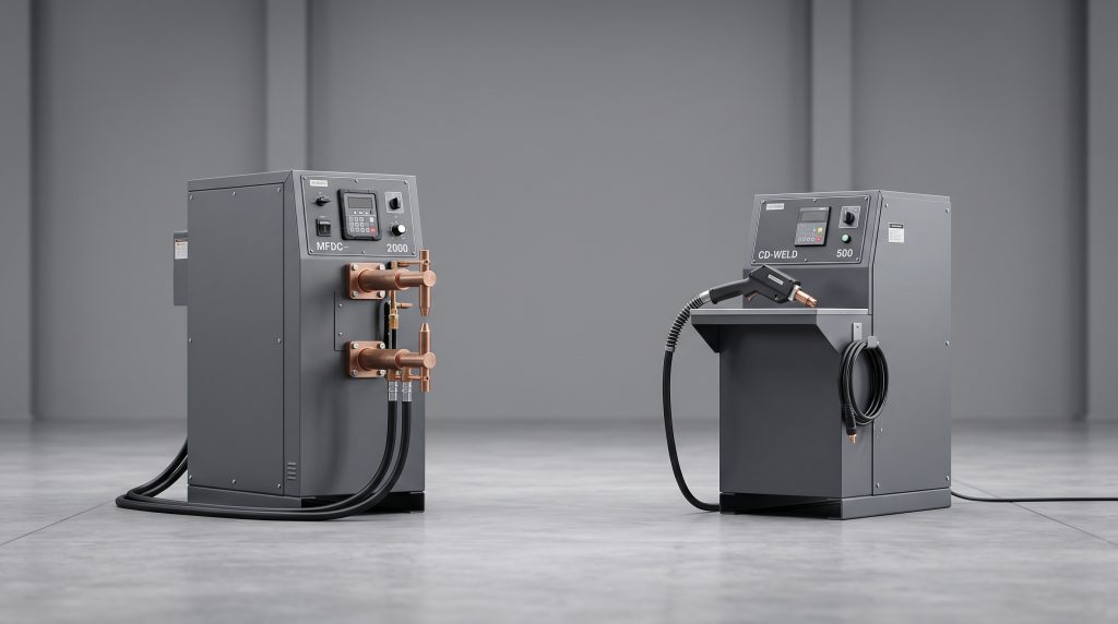 mfdc vs capacitor discharge welder