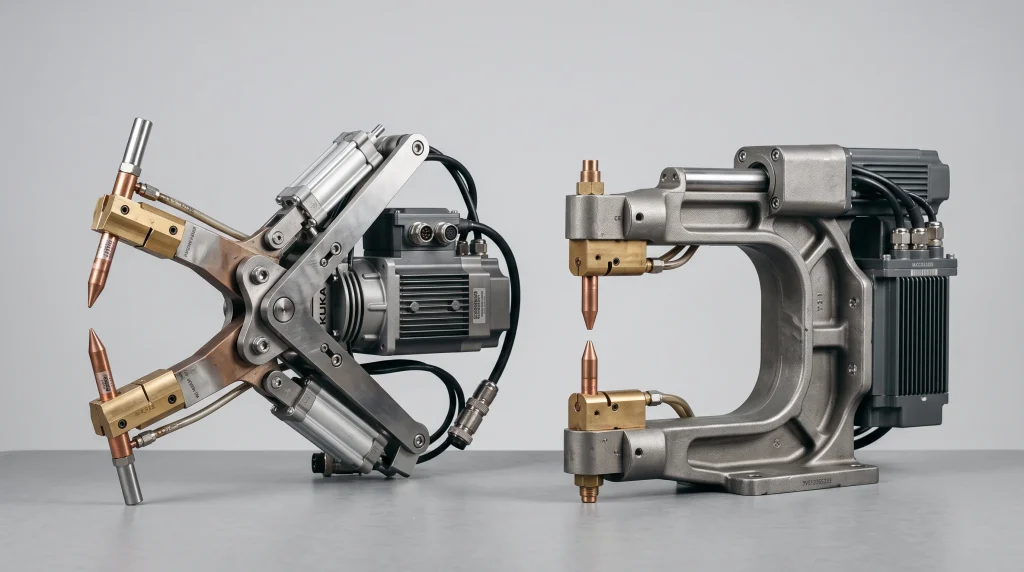spot welding gun types