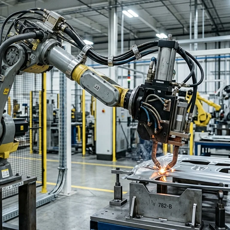 spot welding gun types
